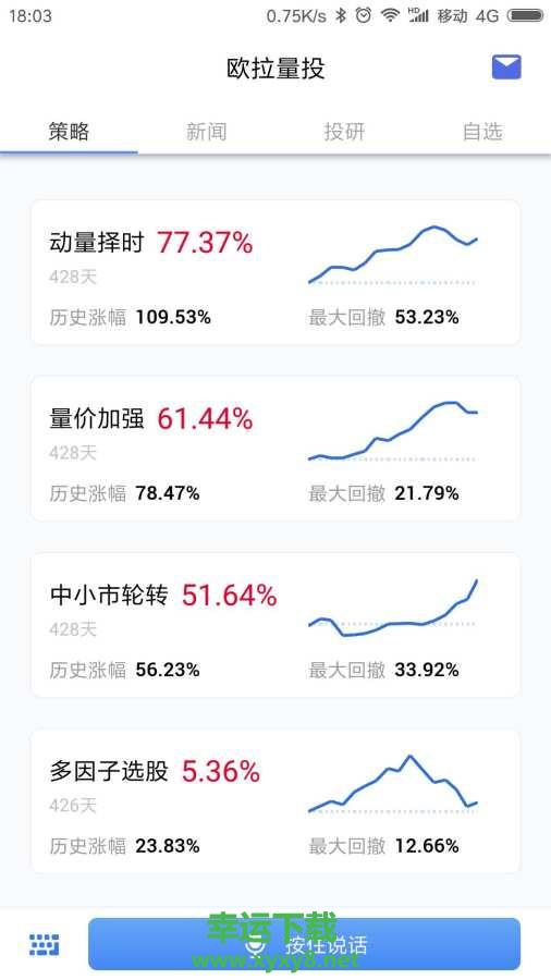 欧拉量投安卓版 v2.1.9 官方免费版